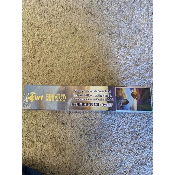 Jigsaw Puzzle 500 Pieces Gold Edition Hot air balloons At Sunset Wuundentoy - Picture 4 of 4